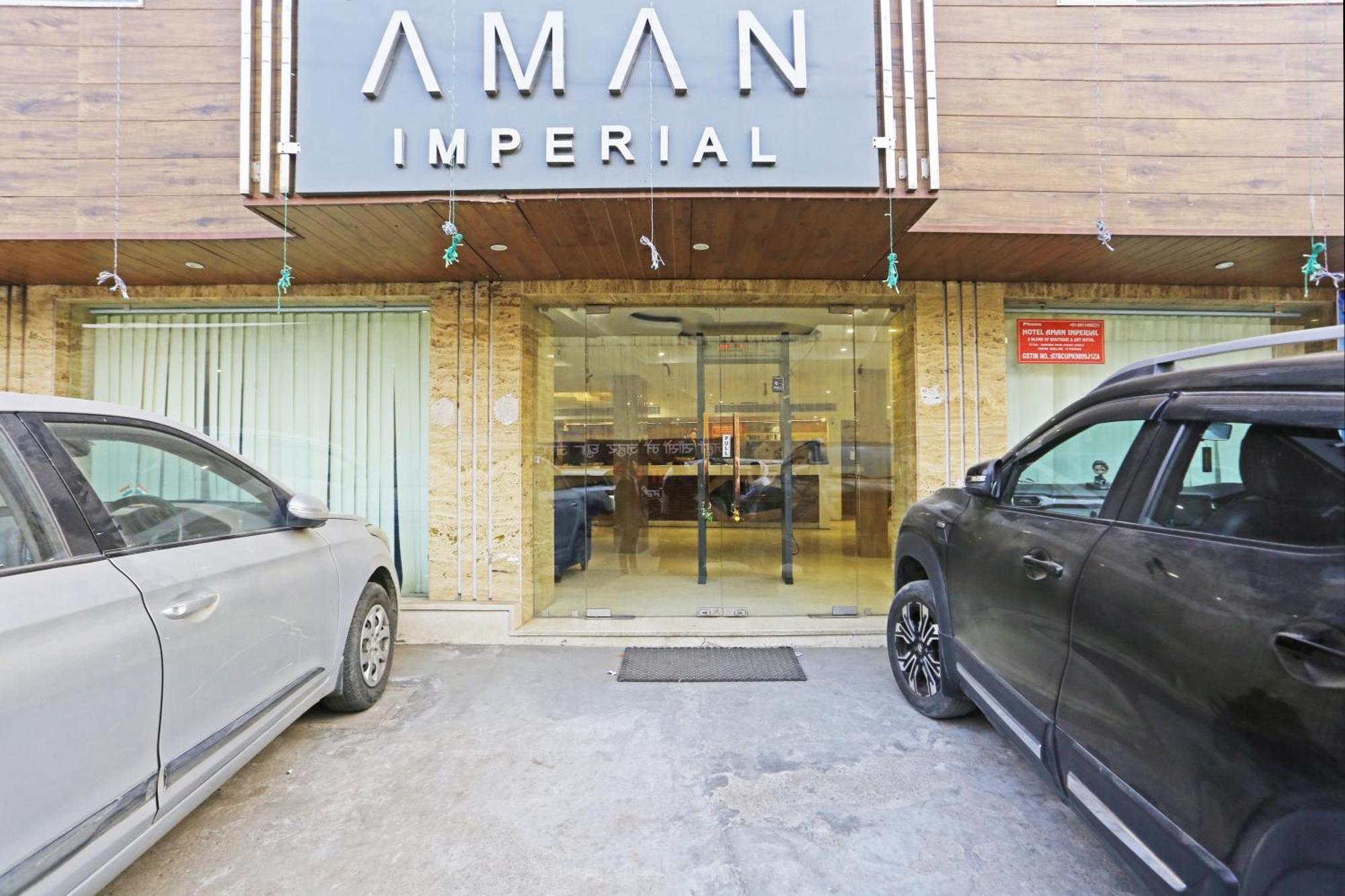 Hotel Aman Imperial Just A Minute Away From New Delhi Railway Station And Connaught Place エクステリア 写真